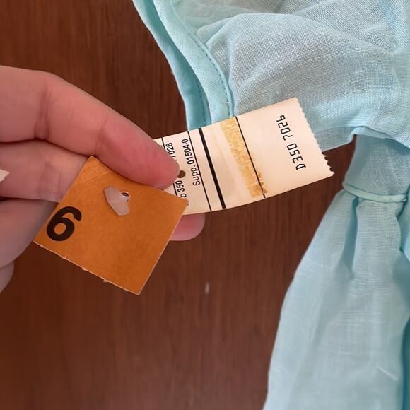 Deadstock new blue child’s dress - Picture 6 of 6